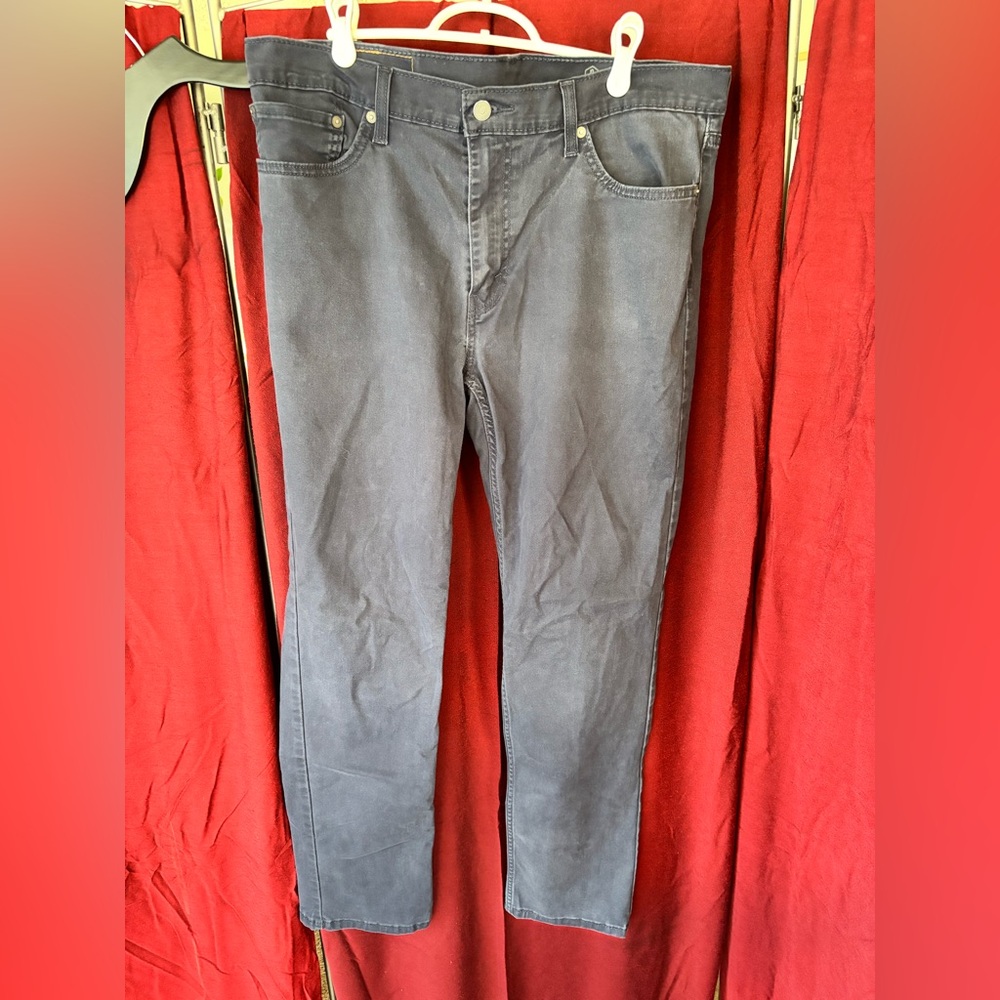 Levi's Dark Gray Straight Men's Jeans